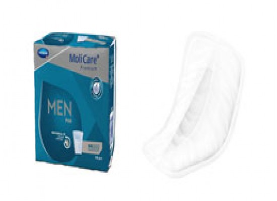 Najlepsze wkłady anatomiczne dla mężczyzn z nietrzymaniem moczu MoliCare Premium MEN PAD 